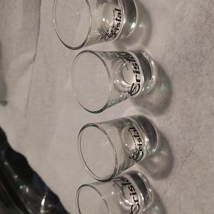 Bundle of 4 Shot/Aguardiente Glasses